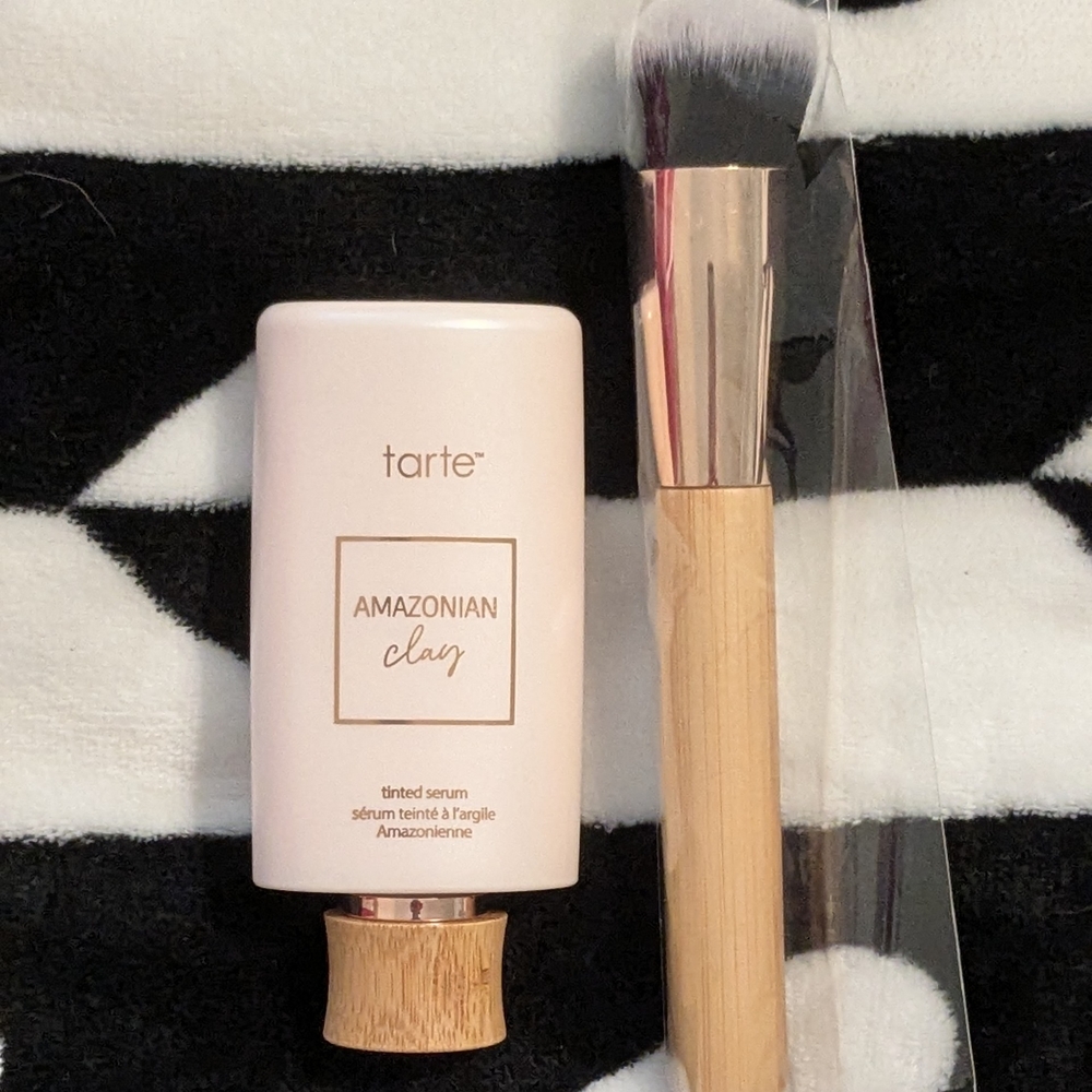16N Fair Light Neutral Tarte Amazonian Clay Tinted Serum with Brush